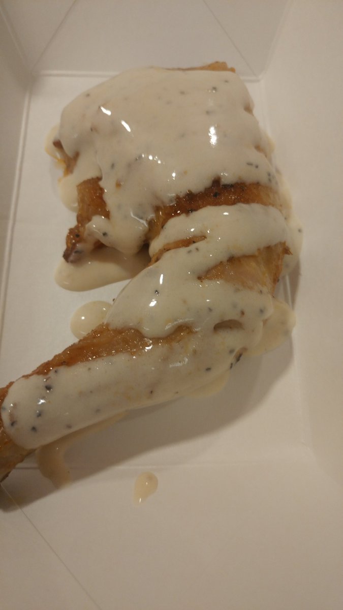 Morrisoncchs's tweet photo. Ever have Alabama white bbq sauce? All this month in Riverfront! #libertystreetbbq #deliverflavor #morrisonhc https://t.co/mVnTfuB55A