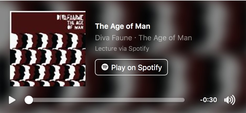 Bientôt 1 million de streams pour "The Age of Man" sur <a href="/spotifyfrance/">Spotify France</a>: open.spotify.com/album/0R5yihGE…