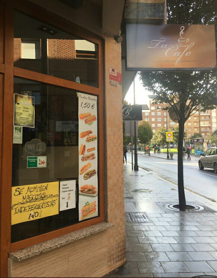 NachoVegasTwit's tweet photo. En este bar de Xixón (av. Schultz, 135) escupen en tu café antes de servírtelo.
Lo mío es mentira, pero no es tan miserable como su cartel. https://t.co/7D2kk1FMbw