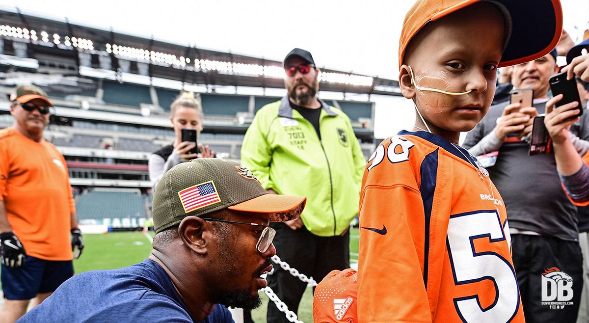 Broncos's tweet photo. More than football.

#BeAChampion https://t.co/gd23aiJNPG