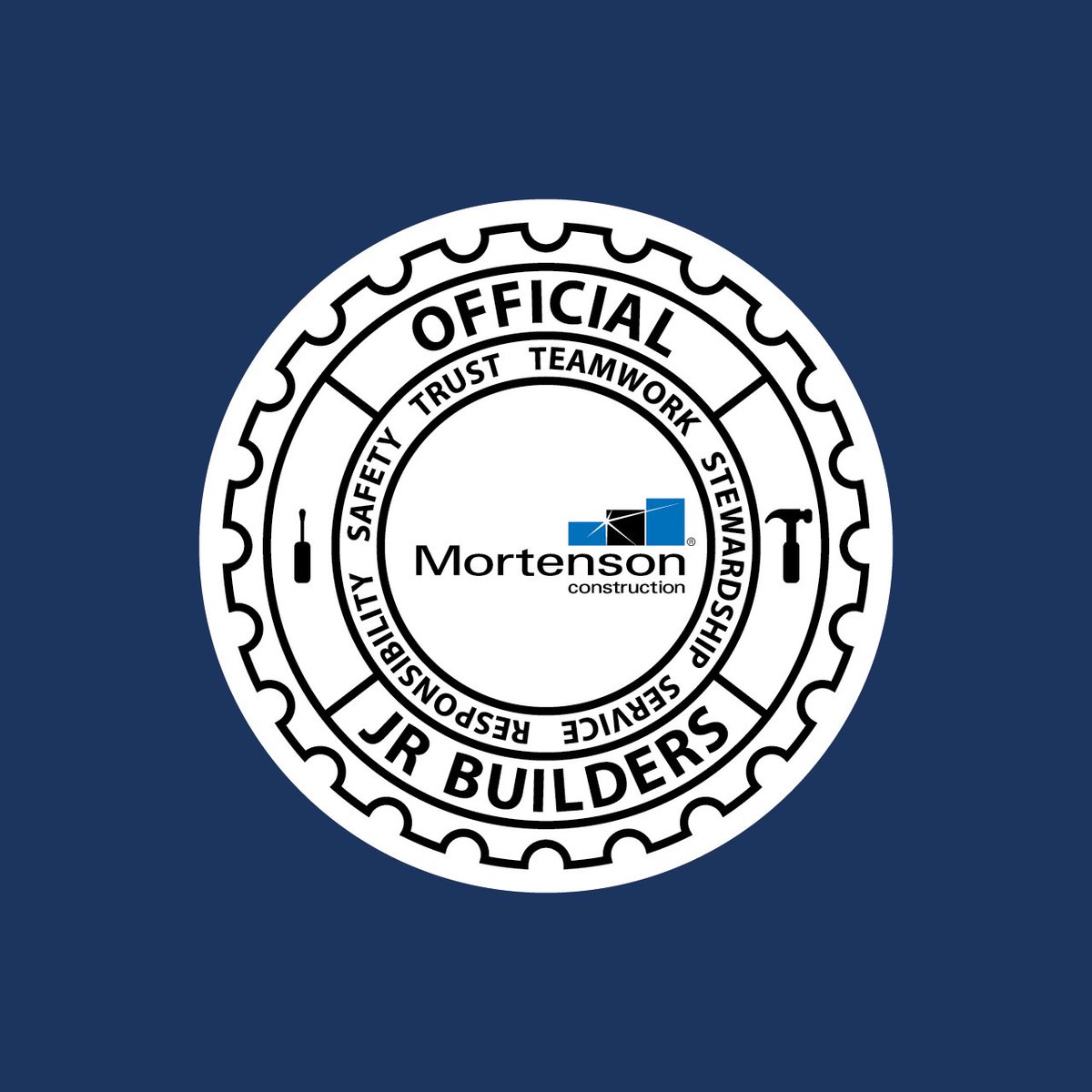 LTaylorGraphics's tweet photo. Mortenson Jr. Builders Badge https://t.co/PWUlKtQVgQ