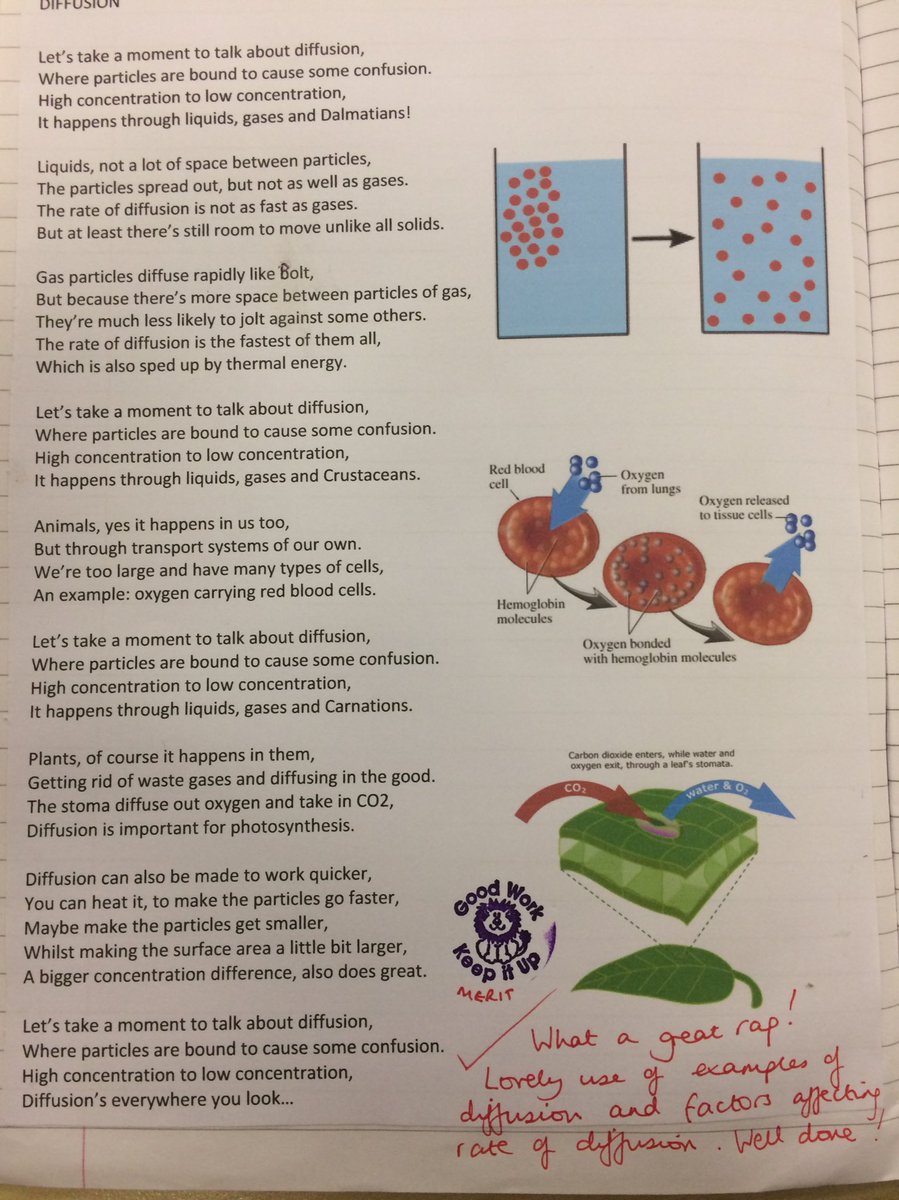 Mrs_K_Coe's tweet image. My L5th wrote some brilliant Diffusion poems for homework #creativityinscience