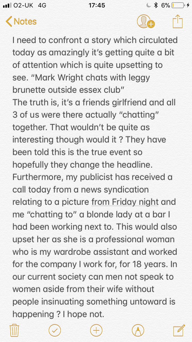 MarkWright_'s tweet photo. This statement is not a criticism of the press. I’m 1st to admit they have been a massive help to me esp this particular online syndication. https://t.co/JqEkZXMH9A