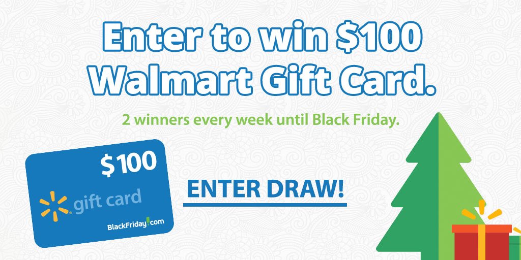 blackfridayinfo's tweet photo. https://t.co/c1jYcio7Fl is giving away 2 more $100 Walmart Gift Cards this week! Find out how you can enter here==> https://t.co/oS2IqPqwod https://t.co/mUR4ufOCfp