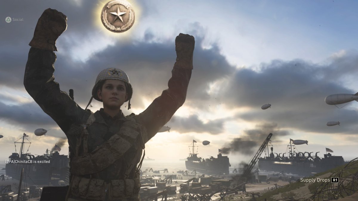 Andreacaarbo_'s tweet photo. Que cool, Prestigio 1 :) #CODWW2  #PS4share https://t.co/a8BMgfk6L6