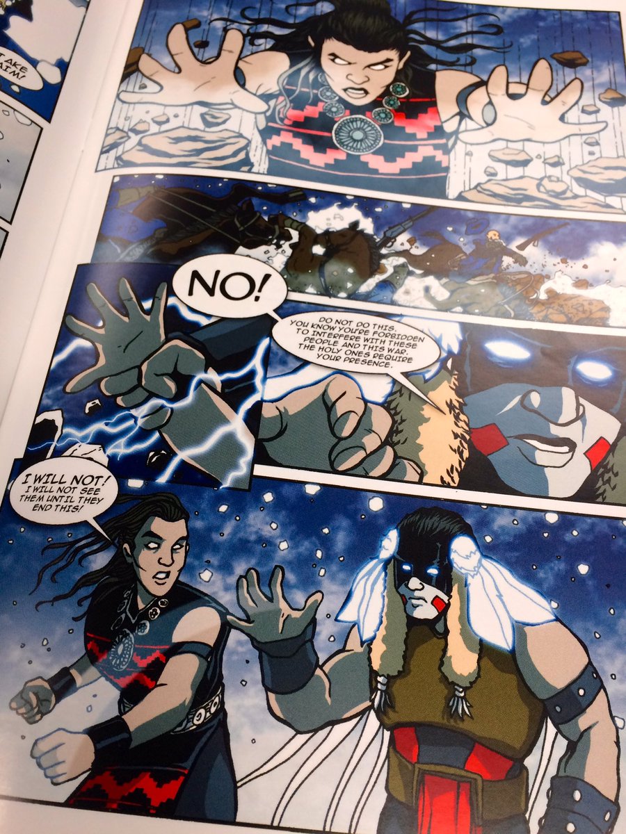 taran8v's tweet image. .@daledeforest here with us @180099native in #Studio49 we are ready to get into Volume 1 of #HeroTwins as our #November Book of the Month