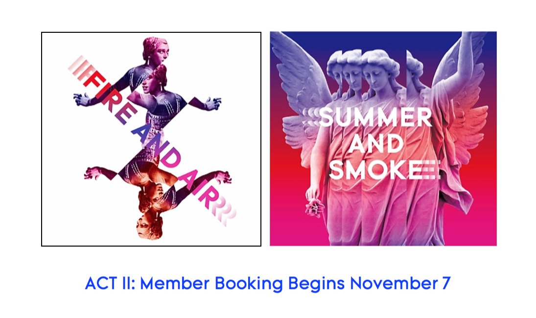 classicstage's tweet image. #MemberAlert: Booking for ACT II: The Americans begins tomorrow at 12PM! Mark your calendars! 
#CSCMembers #EarlyAccess