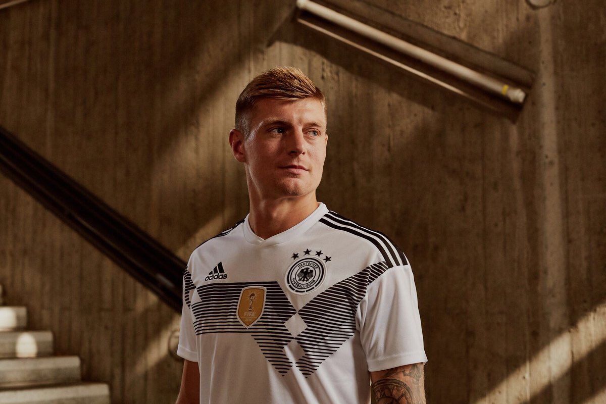 EPLBible's tweet photo. Germany, Colombia, Japan and Mexico's World Cup 2018 kits.

Adidas have smashed it again. 😍🔥 https://t.co/tlMmPCDLZH