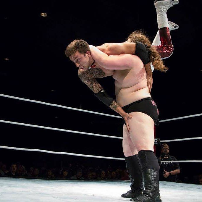 HaughtJr's tweet photo. Some cool photos from the IWC show at the Wheeling Island Casino last week! @IWCwrestling #iwc #Highstakes2
Photo Credit: Damian Lynch https://t.co/wn2mRIMIBL