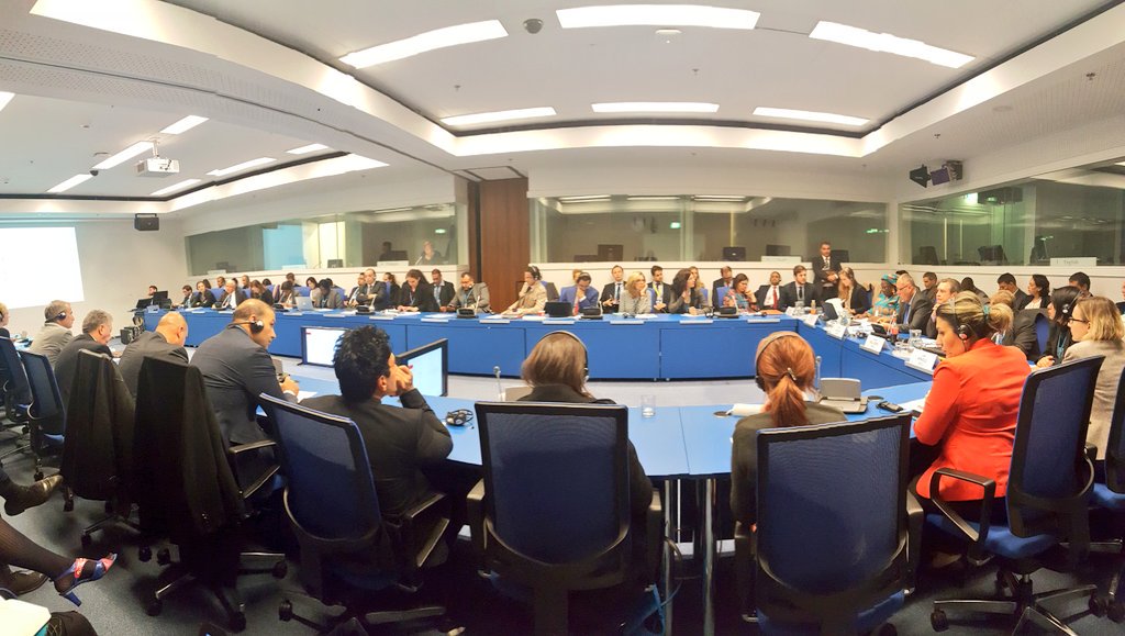 LarissaJMaier's tweet photo. Corruption as a weapon - exert illegitimate influence on another state! @leahwawro @UNODC @PierreLapaque #COSP7 #stoptheharm #NoToCorruption https://t.co/fW0Z2Tbumi