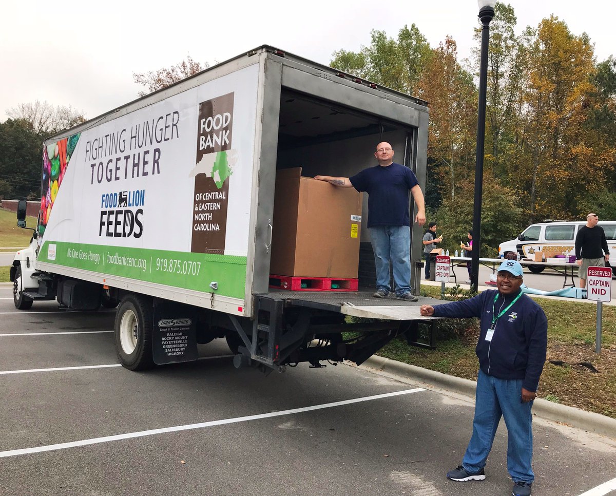 County's first Fun Walk/Run was a great success!  Big box filled for Sandhills Food Bank!