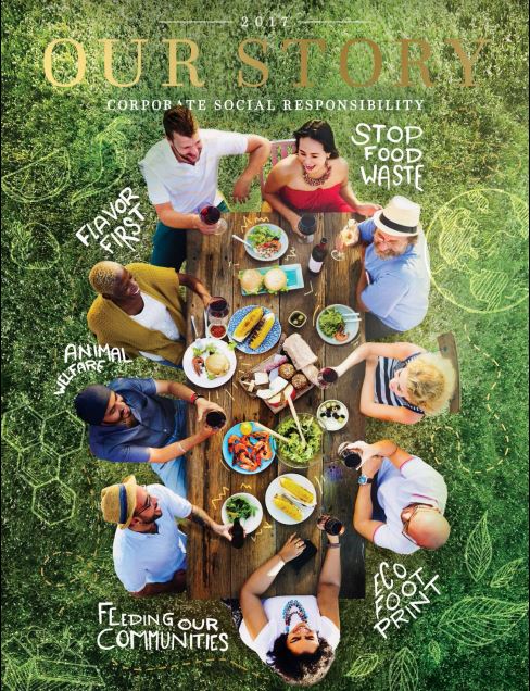 compassgroupusa's tweet photo. NEWS FLASH! Our 2017 Corporate Social Responsibility Report is out! Read #ourstory here https://t.co/nWauFUSnjd  #CSR https://t.co/iqjVw8Lxbx