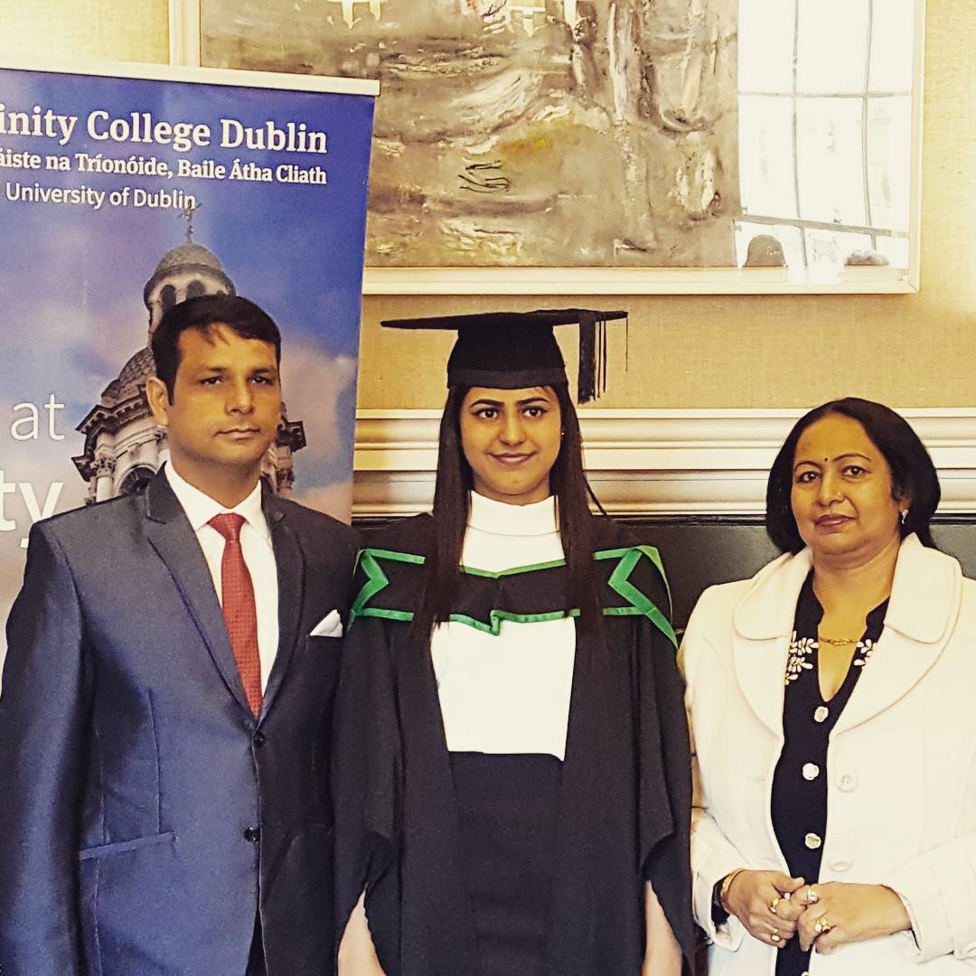 Congratualions to all our graduating @ThaparUniv students! #Graduation  #ThaparUniversity #TrinityCollegeDublin