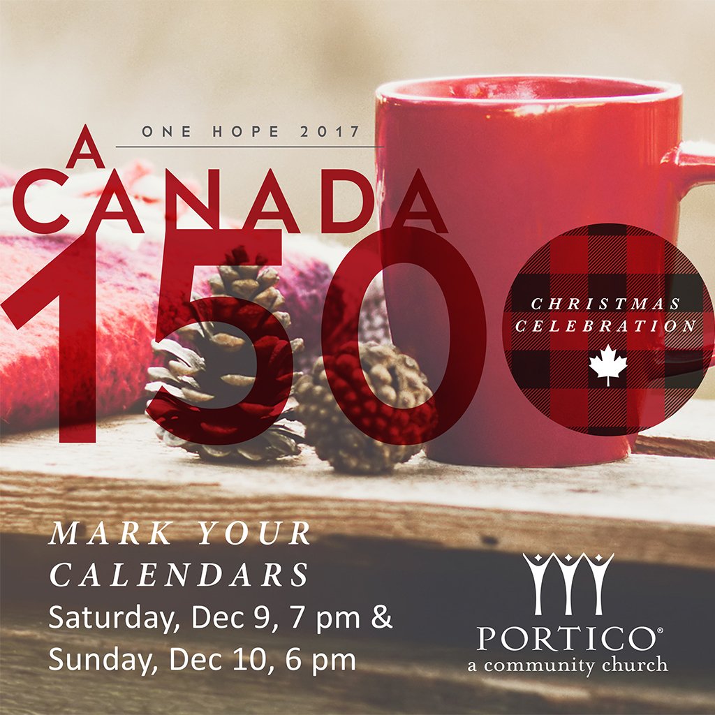 PORTICOcc's tweet image. ONE HOPE 2017 Christmas Celebration. Mark your calendars. Sat Dec 9, 7pm &amp;amp; Sun Dec 10, 6pm. Invite friends to celebrate with us. #PORTICOcc