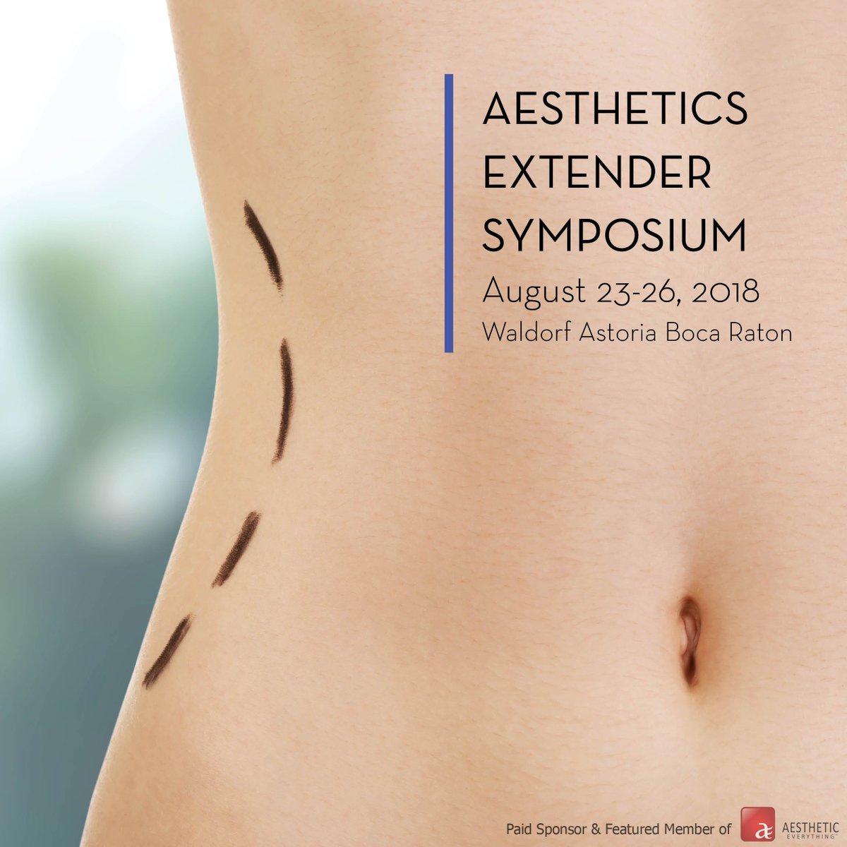 Join leading professionals in plastic surgery, dermatology &amp; cosmetic injections at the <a href="/AESympo/">AESymposium</a> in Boca Raton, FL Aug 23-26 #plasticsurgery