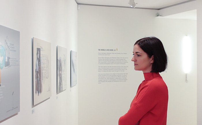axisweb's tweet photo. Great to meet &amp; interview some of the photographers involved in #CultureShifts at @OpenEyeGallery last week. Thanks to Liz Wewiora! https://t.co/v3xlOwTphc