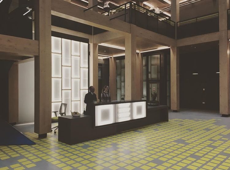 Check out our brand new atrium <a href="/RepublicLDN/">Republic</a> that opened today! #creativespace #workplace