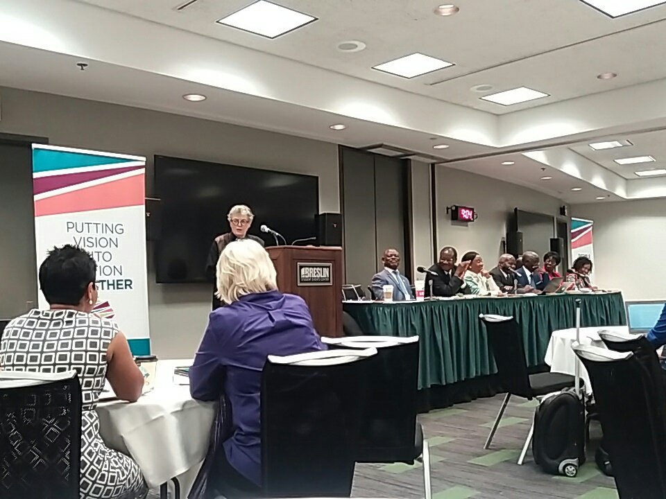 DI_UDSM's tweet photo. Opening of AAP meeting at MSU by the MSU president https://t.co/DyjOHFFCvb