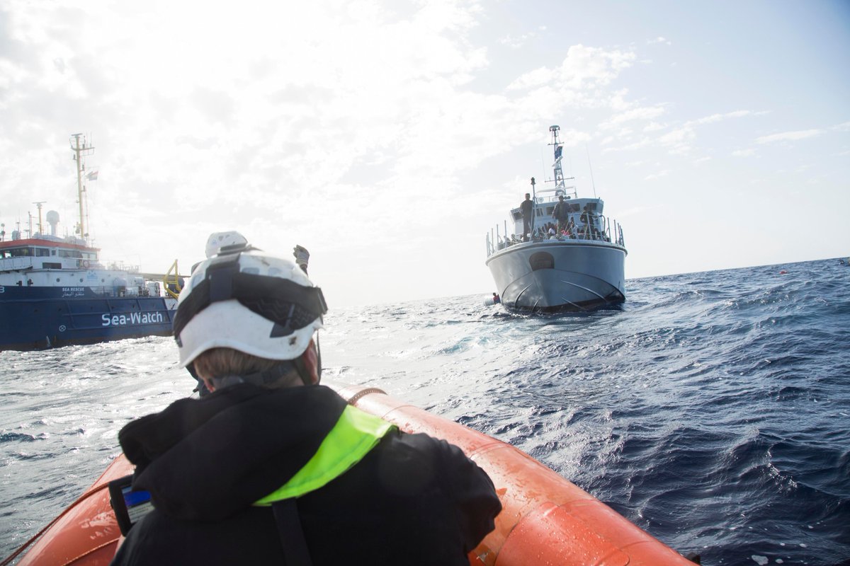 <a href="/BBCWorld/">BBC News (World)</a> @AlJazeera_World <a href="/guardian/">The Guardian</a> <a href="/ReutersWorld/">Reuters World</a> <a href="/refugeesdeeply/">Refugees Deeply</a> <a href="/ARTEde/">ARTE</a> <a href="/epd_news/">epd</a> <a href="/nytimes/">The New York Times</a> #SeaWatch3 Captain Pia Klemp: "Rescue operation took place 30 nm off Tripolis where Libyan Coast Guards have no sovereign rights."