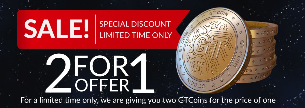 GTCoinOfficial's tweet photo. Its happening people - We have a 48 hour deal - Get in before it is to late :D - https://t.co/MIU9CYNXMZ #ethereum, #gaming #gamedev https://t.co/kGSh15e9tP