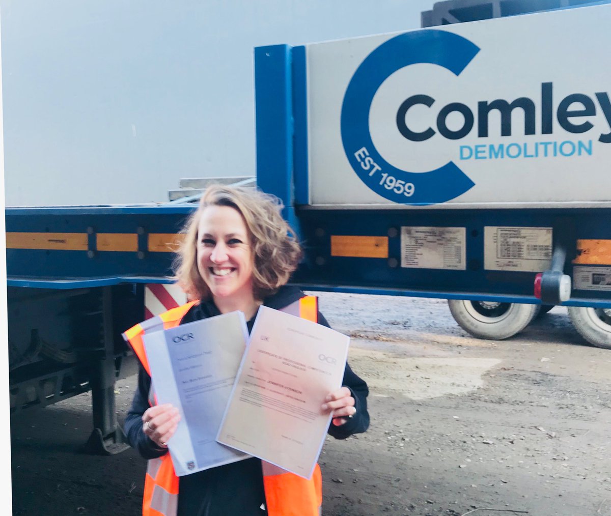 A big congratulations to our Jen Atkinson who has achieved Level 3 CPC for Transport Managers! 👏👏 🏅 🏆