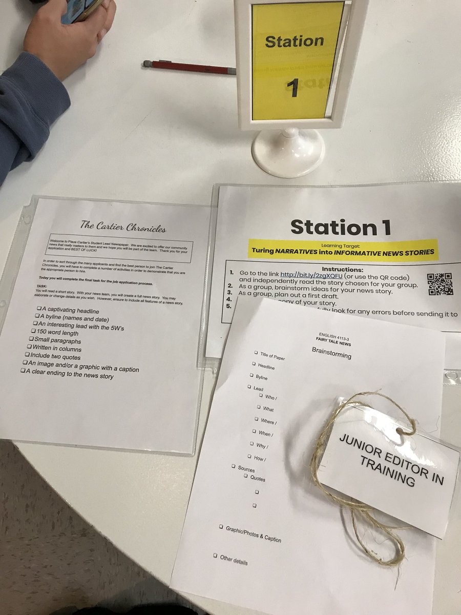 NatashaBellows's tweet image. Turning narrative fairy tales into informative news stories #cellsphonesaslearningtools #flexiblelearning #flexibletech #stations