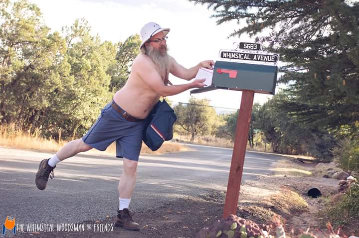 YoureBeardiful's tweet photo. We would like to formally introduce to all of you to The Merry Mailman! Coming to The Whimsical Woodsman &amp; Friends page soon! https://t.co/FhKlR5FTQB