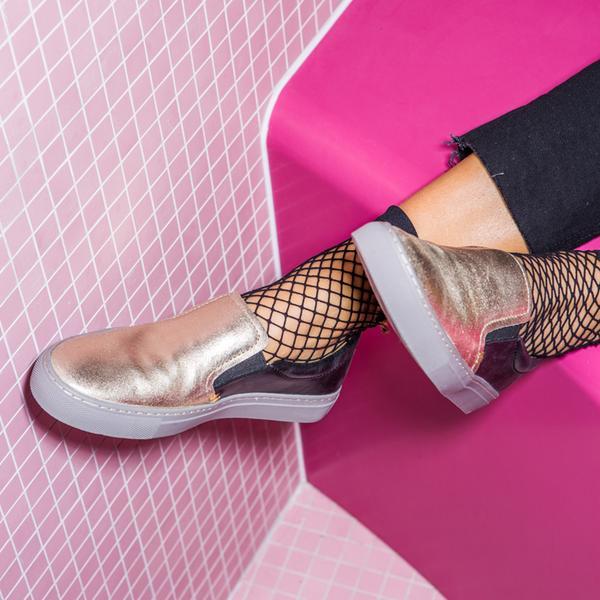 jshoesuk's tweet photo. @jshoes Leather Povey slip on trainer in available in 2 colors, inc cognac &amp; bronze as pictured. #MotivationMonday #newshoes for work! https://t.co/0ZHQyHVXjD