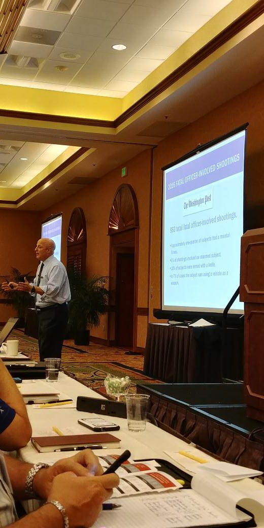 IndyCPCO's tweet photo. @CWexlerPERF keynote for #IAPro training conference. #useofforce #officerinvolvedshootings #policy #training https://t.co/tVx6PLJpAQ