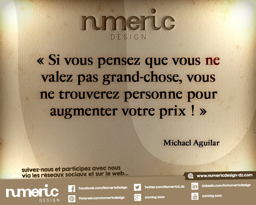 NumericD_DZ's tweet photo. #NumericDesign_ #Think_Solid_
#PLV #Stands_Aménagement #Signalétique_
#LaCitation_de_LaSemaine_ https://t.co/LotjFoIjkf