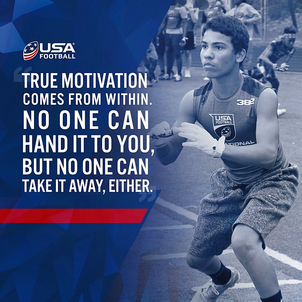 USAFootball's tweet image. #MondayMotivation