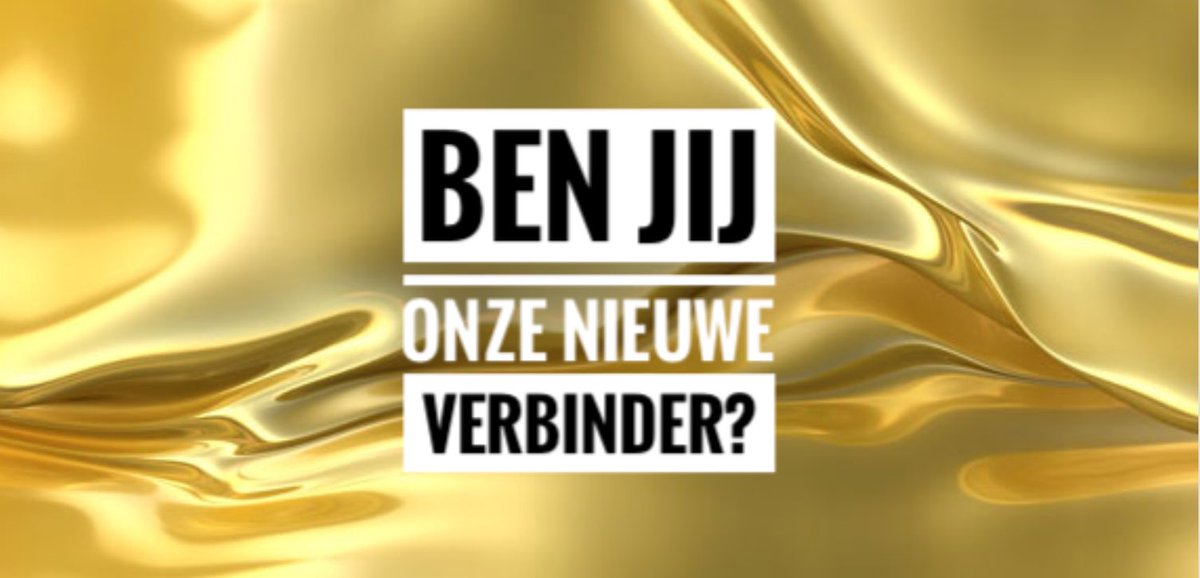 We zoeken een man of vrouw met veel energie &amp; ondernemende kwaliteiten! Ben jij onze nieuwe verbinder? DM! #teamversterking #events #sales