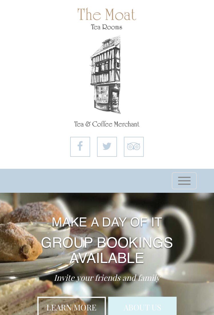 MoatTeaRooms's tweet photo. Haven't checked out our new website yet? Pop on over to https://t.co/zO3kU9Ma1I and have a look 🍰🥂 https://t.co/kmGwv7n5o1