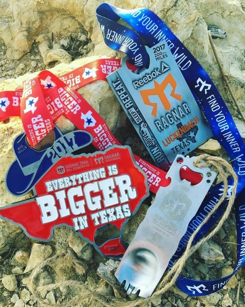 RagnarTrail's tweet photo. #MedalMonday is getting bigger and better. .
.
.
.
#BestMedalEver #RagnarTrailTX #RagnarLuckenbach #Bragnar
📷 @ara… https://t.co/TTu4ih5gqv https://t.co/GdeU6ViZCX