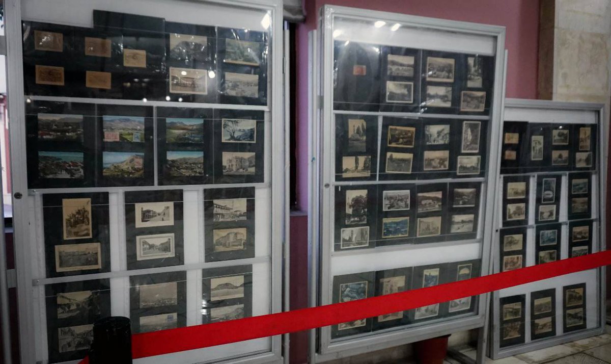 DashCelibashi's tweet photo. U çel në teatrin "Skampa" ekspozita "Fragmente të historisë së Shtetit Shqiptar përmes kartëmonedhave shqiptare". https://t.co/1Sw2FnVsim https://t.co/PewbCIfJYI