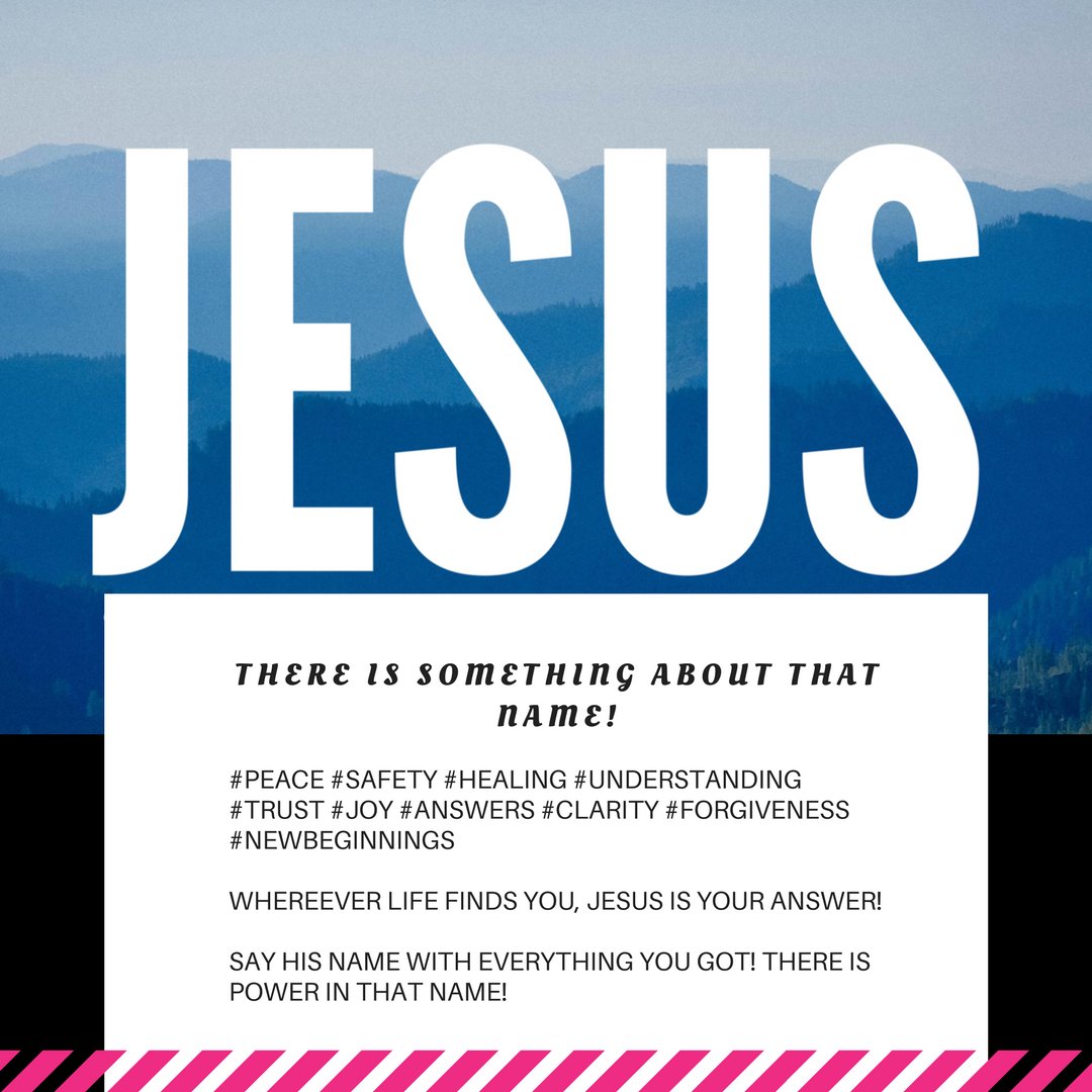 AWVMATTERS's tweet photo. Wherever you find yourself...JESUS is your consistent answer!
#heisakeeper #heisawaymaker #heisapromisekeeper #heisamiracleworker https://t.co/ZmVbZkDcQb