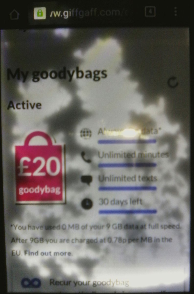 OmarKuddus's tweet photo. Why have I been charged for data & calls today when I have a full active unlimited #goodybag on for 07541027741 @giffgaff ?
#ProblemsAgain https://t.co/xHjG3P98am