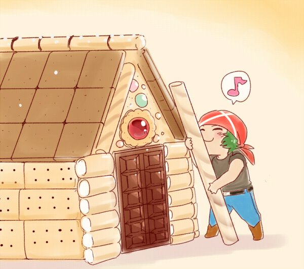 お菓子の家のtwitterイラスト検索結果