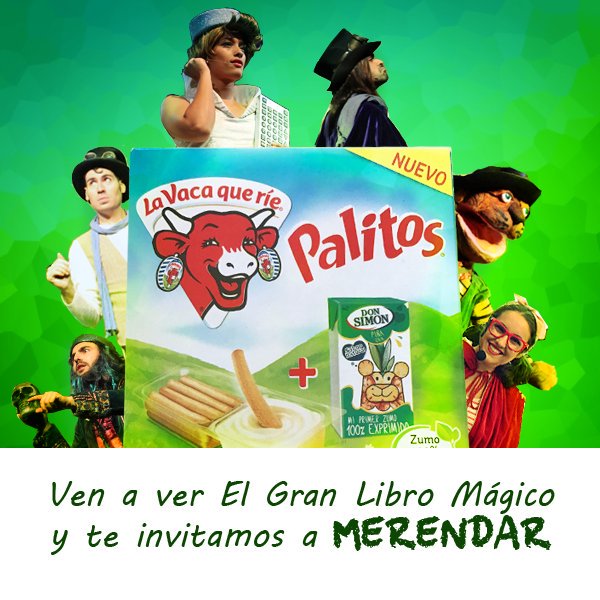 Sólo hay una cosa que haga que  ver #ElGranLibroMágico sea aún mejor: ¡Que te damos de MERENDAR! ¡Últimas funciones!➡bit.ly/EGLMEntradas