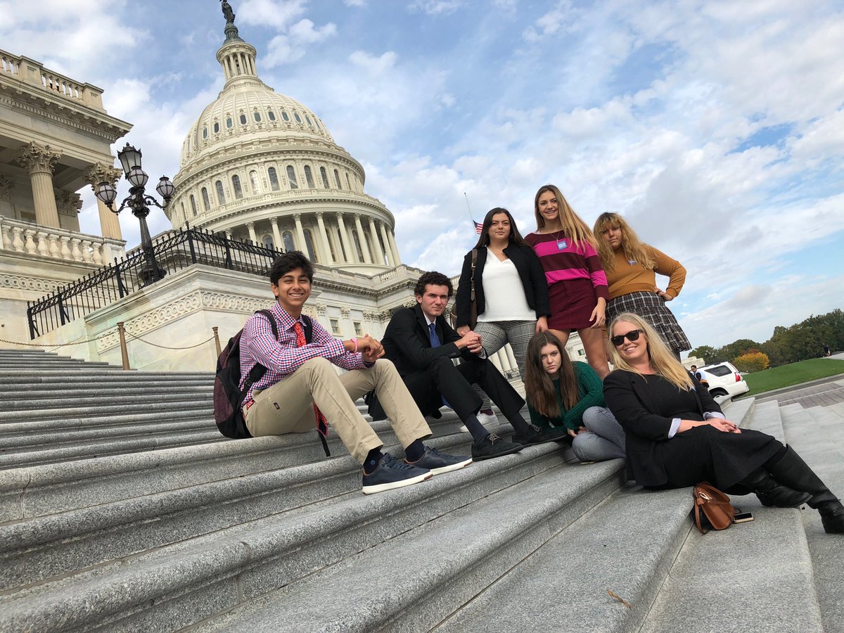CCHS_Service's tweet photo. Cathedral students from the Ignatian Family Teach In on Capitol Hill. @CCHSDONS https://t.co/ghB1CSZPqf