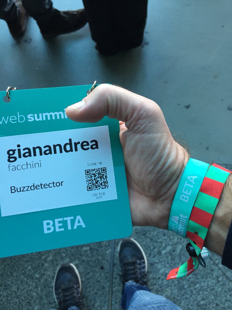 Welcome to #Lisbon <a href="/websummit/">Web Summit</a> ready for the opening party in few hours. @buzzdetector