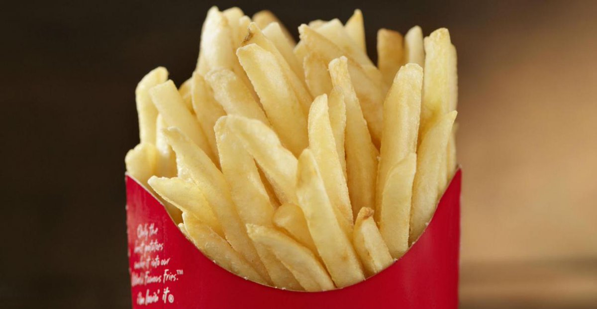 Independent's tweet photo. The reason why McDonald's changed their famous fries recipe https://t.co/6ReS65w1ay https://t.co/r0dOB0qP9D