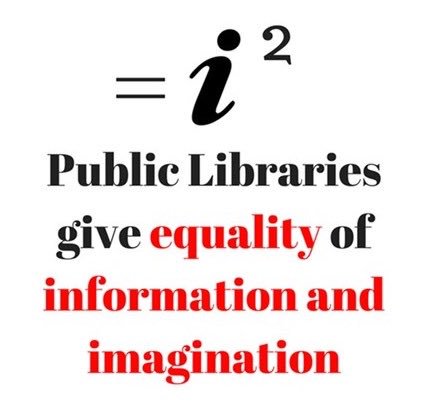 publiclibnews's tweet photo. I'm working on a one-line explanation of why we should have public libraries. Here's my latest attempt. https://t.co/2H1qopnnXC