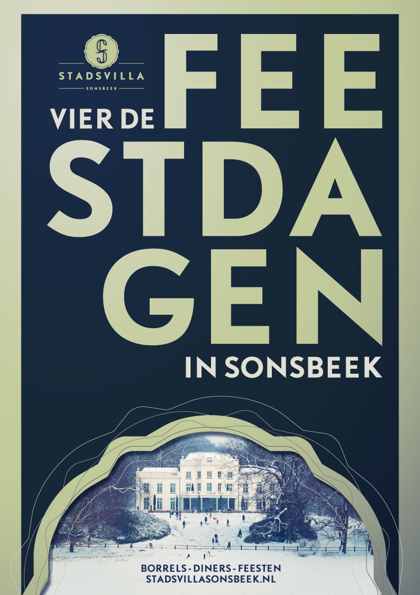 VillaSonsbeek's tweet photo. STADSVILLA &amp; FEEST...van Kerstdiner, -gala tot jaarvergadering of nieuwjaarsborrel. Vier de feestdagen in de sfeervol versierde Kerstvilla! https://t.co/abN1kytFf3