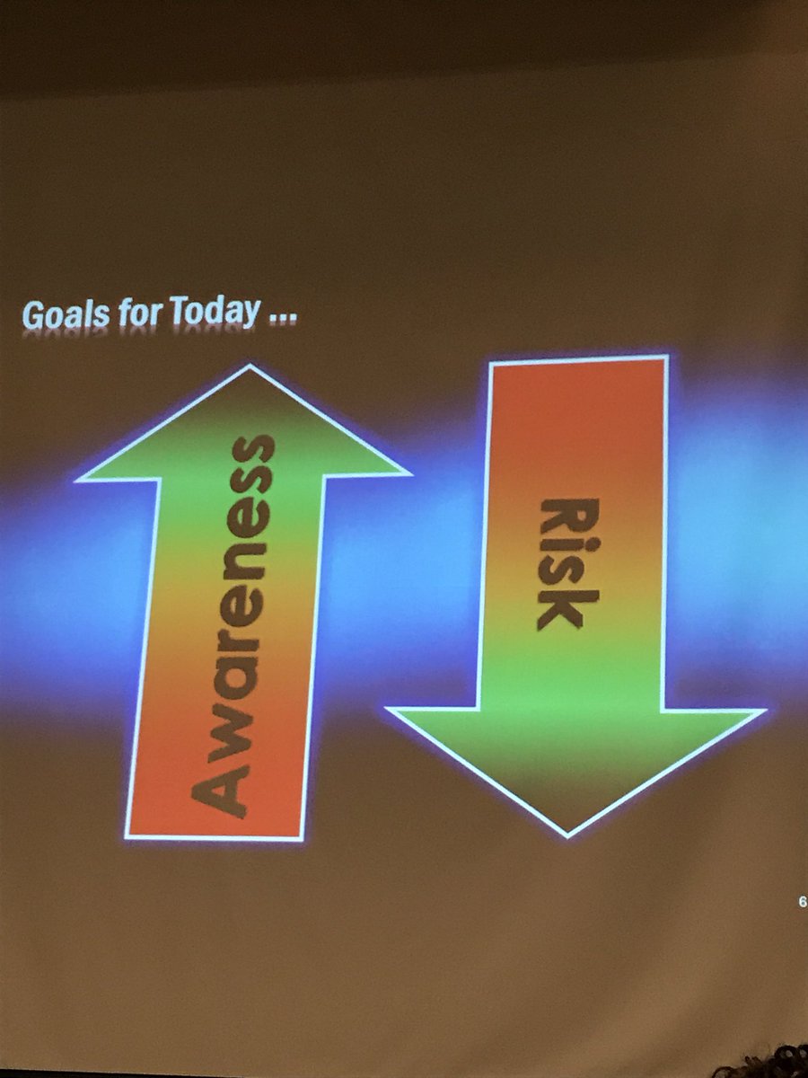 CounselErp's tweet photo. Good goals for student safety! #LSSSCA17 @rsabella https://t.co/GXbSjPol0x