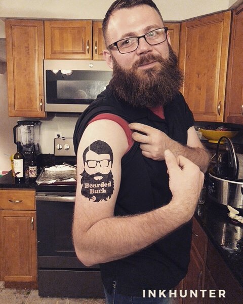 That's just about the freshest ink we've ever seen! #deliciouslyweird always, #tattooed sometimes