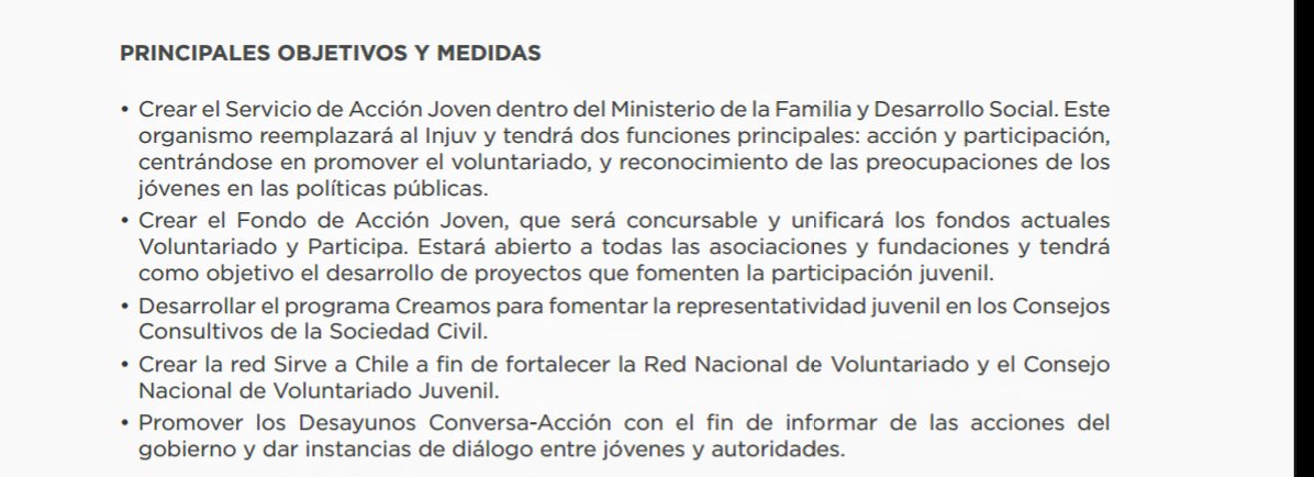 edu_hhs's tweet photo. @sebastianpinera propone en prog de gob el Servicio Acción Jóven con + atribuciones para atender nuestras demandas REVISAQUI #JóvenesXPiñera https://t.co/ymuutfnscT