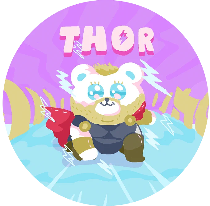丸めのソーだよ!
#Thor 