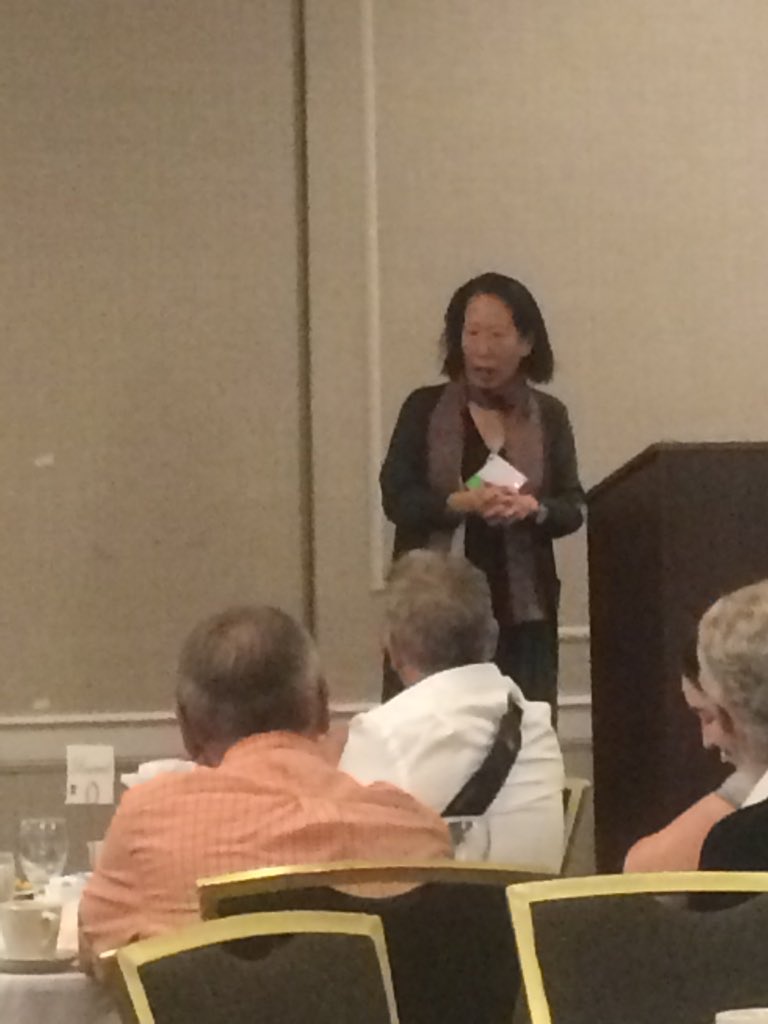 asingerELAMHS's tweet photo. Gish Jen at NEATE conference https://t.co/Bj602XtZev