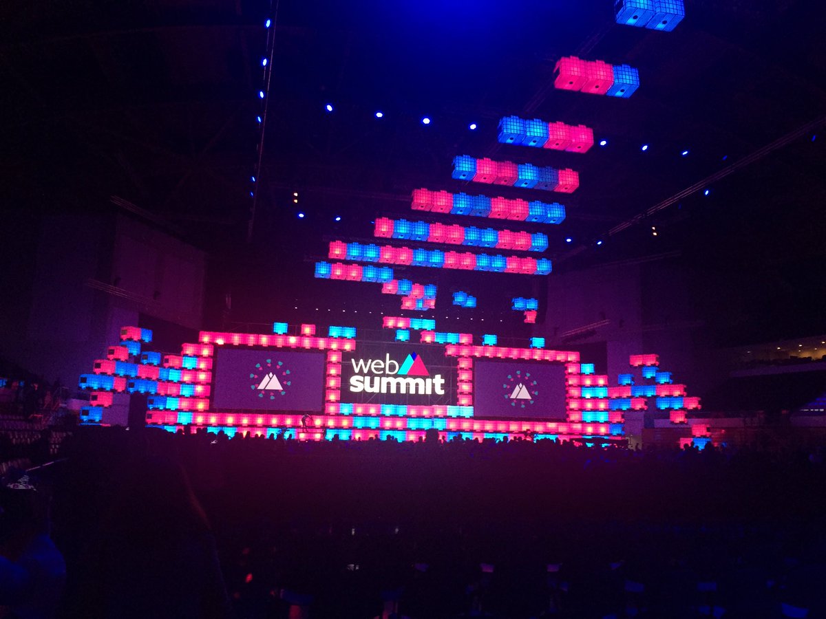 Come on #WebSummit. Time to start!